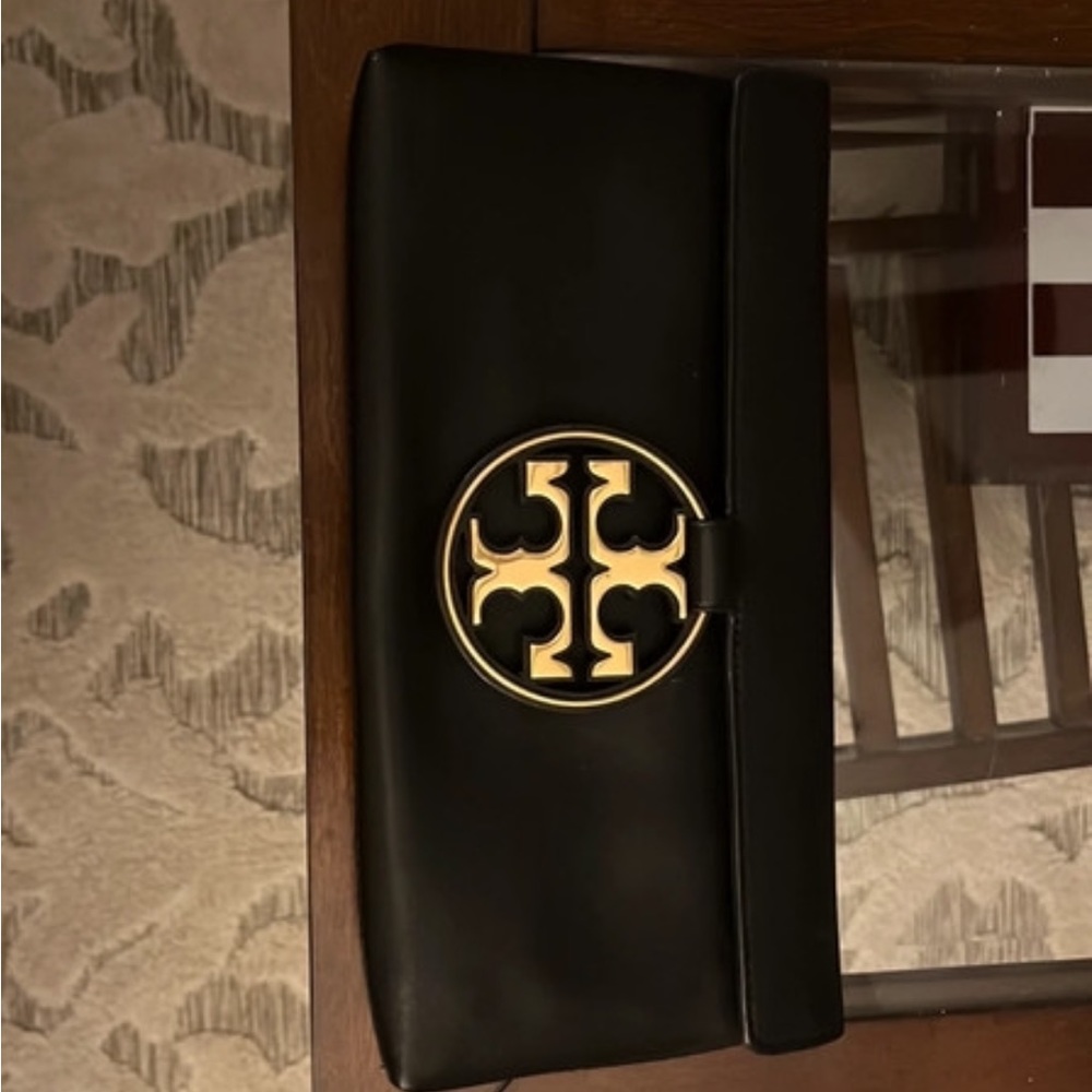Tory Burch Miller Metal Clutch